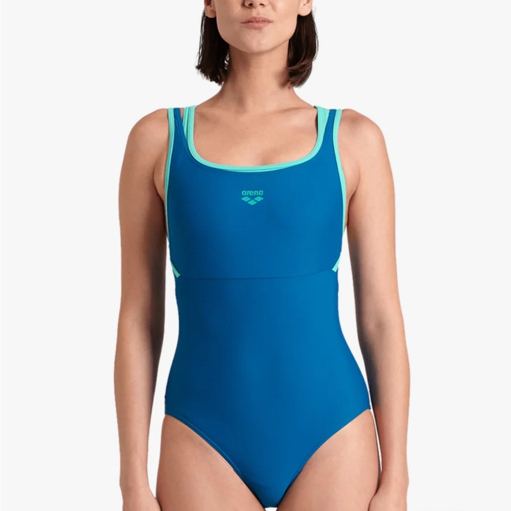 Arena Women's Solid Control Hi-Power Back One Piece Swimsuit